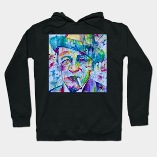 BLAISE CENDRARS watercolor portrait .1 Hoodie